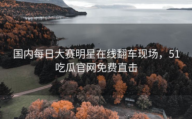 国内每日大赛明星在线翻车现场，51吃瓜官网免费直击